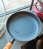 典匠铸铁煎锅平底锅24cm聚油煎锅加厚无涂层生铁锅家用烙饼早餐煎蛋锅 实拍图