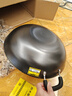 炊大皇炒锅铁锅无涂层铸铁锅双耳炒菜锅40cm电磁炉通用传世C40D2 实拍图