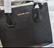 MICHAEL KORS Mercer中号黑色风琴包手提单肩35S1GM9mk女包礼物女士轻奢包包 晒单实拍图
