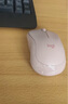 罗技（Logitech）M221轻音鼠标 无线鼠标 办公鼠标 对称鼠标 带无线微型接收器 茱萸粉 实拍图