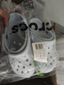卡骆驰（CROCS）洞洞鞋贝雅男鞋女鞋轻便耐磨一脚蹬拖鞋休闲鞋|10126 矿物质蓝-4JQ 36 /37(220mm) 实拍图