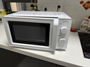 美的（Midea）变频家用微波炉  经典双旋钮 360°转盘加热  智能解冻 五档火力18L容量213B升级款（M13J） 实拍图
