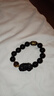石传百世天然黑曜石招财貔貅手串转运护身符补水手链送男友生日纪念礼物 实拍图