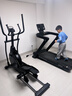 舒华椭圆机家用客厅型智能椭圆仪小户型踏步机高端健身器材太空漫步机 插电款-全智能旗舰款-E910 实拍图