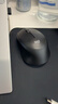 罗技（Logitech）M330无线鼠标轻音鼠标商务办公右手人体工学鼠标轻音电池笔记本电脑鼠标中大手七夕礼物送男友 罗技M330黑+鼠标垫-黑 实拍图