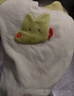 迷你巴拉【抗静电】婴幼儿毛绒外出连体衣摇粒绒可外穿宝宝衣服春新款 黄绿41179 【抗静电 更自在】 90cm 实拍图
