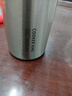 炊大皇保温杯 316L不锈钢茶水分离男女商务便携水杯 钢本色 490ml 实拍图