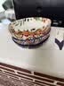 舍里美式乡村波西米亚陶瓷餐具菜盘深盘浅口菜盆釉下彩盖浇饭盘子 蓝卢卡- 8英寸 单个入 实拍图