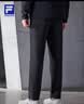 FILA 斐乐官方男士针织长裤冬季健身运动简约基础直筒裤 实拍图
