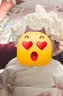 贝娜茜婴儿帽子秋冬款春秋薄款0-3个月6可调节渔夫帽盆帽婴幼新生儿胎帽 实拍图