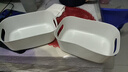 访客（FK）【万单爆品】 收纳盒桌面办公桌厨房整理盒杂物收纳筐整理储物盒 收纳盒【2个装】 实拍图