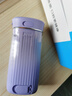 奇异鸟（KIWIBIRD）冲牙器牙齿冲洗器灭菌便携洗牙器水牙线正畸专用口腔清洁神器生日礼物 绝绝紫｜渐变水箱｜ 3支喷头 实拍图