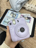 INSTAX富士instax立拍立得 一次成像相机 mini12精美礼盒 鸢尾骑士 含10张fafa花边相纸 实拍图