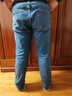 京东京造【已售30w件+】牛仔裤男四季舒适百搭男士休闲裤直筒裤子 中蓝 34 实拍图