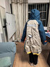 Kocotreekk树儿童雨衣带书包位防水加厚冲锋衣全身雨披男女童防风时尚雨衣 实拍图