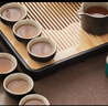 京东京造茶具整套 套装功夫茶盘茶台茶壶【黑陶小雅】 12件套家用茶具 实拍图