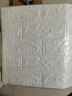 墨斗鱼墙纸自粘3d立体墙贴纸防水墙壁贴纸遮丑神器泡沫砖墙面装饰3片 实拍图