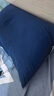海澜之家（HLA）枕头枕芯一套护颈枕一芯睡眠颈椎病深度睡眠专用男士家用一对装 【7A类抗菌】48*74cm-深蓝 单只 中枕 实拍图