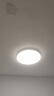 欧普照明（OPPLE）卧室吸顶灯具走廊灯过道灯阳台玄关灯简约小吸顶灯三防一体快装 全光谱【三档调光】48W/3100lm-纯白款 实拍图