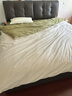 MIDO HOUSE铭都100支四件套纯棉床上用品100%全棉床笠被套A类高端轻奢高级感被罩220x240cm浅茶杏 实拍图