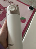MiGo莫兰迪弹跳保温杯简约随行杯小巧316不锈钢男女儿童 350ml荔枝白 实拍图
