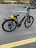 五羊锂电池助力电动自行车禧玛诺变速超长续航山地车男女士双碟刹单车 磨砂黑T5N-10A-26寸-助力续航约100km 实拍图