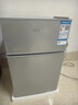荣事达（Royalstar）小冰箱小型家用出租房双门一级能效宿舍冷藏冷冻两用节能电冰箱 38A122【一级能效】【三天不到1度电】银 实拍图