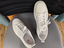 七匹狼男鞋休闲鞋男士小白鞋皮鞋低帮软底板鞋夏季新款鞋透气休闲运动鞋 白色 40 皮鞋码 实拍图