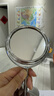 9.9 10元商品 十元 9块9化妆镜台式简约小镜子随身便携迷你公主镜双面镜书桌面宿舍梳妆镜 圆形 实拍图