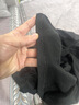 回力（Warrior）纯棉t恤男春秋新款重磅运动上衣男士宽松打底长袖体恤 黑色  4XL 实拍图
