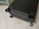 SOO行李箱男万向轮拉杆箱耐磨抗摔26英寸A330旅行箱密码箱女商务黑色 实拍图