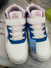江博士学步鞋运动鞋冬季男女童保暖儿童鞋B14244W004米/粉红/蓝34 实拍图