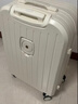 袋鼠（KANGAROO）多功能行李箱男女高颜值结实耐用学生旅行万向轮拉杆箱密码锁皮箱 奶白色【多功能加厚抗摔】 22英寸 【短途旅游】 实拍图