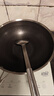 炊大皇 炒锅 304不锈钢炒菜锅煎锅 平底不粘炒锅32cm 可立可视盖不挑灶 实拍图