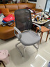 得力（deli）KF253网布弓形椅会议椅 靠背椅办公椅人体工学职员椅 企业集采 灰 实拍图