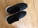 京东京造【Air 超轻】2026春夏季休闲运动鞋舒适懒人一脚蹬 黑色 实拍图
