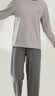 顶瓜瓜顶呱呱睡衣男士纯棉春夏圆领长袖可外穿家居服套装男185 实拍图