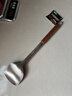 双枪 304不锈钢锅铲子实木榉木柄锅铲子铸铁锅炒菜专用锅铲【加长】  实拍图