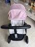 朗纳铂（land leopard）老虎Pro婴儿推车婴儿车轻便折叠双向超大轮避震儿童BB伞车 小猪粉【黑】 实拍图