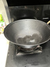 夏老大非遗生铁锅 双耳铸铁炒锅传统无涂层物理不易粘炖锅圆底炒菜锅40 实拍图