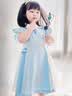 G.duck小黄鸭女童夏装牛仔套装2026新款儿童阔腿裤两件套宝宝夏季衣服 浅蓝色 120 (建议105-115cm 4-5.2周岁) 实拍图