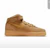 耐克（NIKE）官方男女鞋 AIR FORCE AF1  空军一号平底板鞋百搭运动休闲鞋 CJ9179-200 亚麻/麦黄【抓地耐穿】 43 实拍图