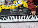 美科（Meirkergr）MK-975 61键钢琴键多功能智能电子琴儿童初学乐器 连接U盘手机pad 实拍图