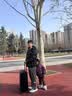 袋鼠（KANGAROO）宽拉杆行李箱前开口拉杆箱男大容量多功能密码箱学生女士旅行箱子 夜幕黑【时尚宽拉杆】 26英寸 【多人选择】 实拍图