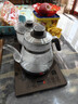 容声全自动上水电热水壶泡茶专用茶桌茶台智能烧水壶煮茶控温一体机茶具套装316不锈钢电热水壶烧水器 0.8L 316钢|高低水位感应37*20咖 实拍图