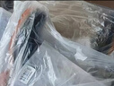 胜丽 雨鞋男低筒防滑耐折雨靴劳保水靴耐磨胶鞋不易滑黑色FPB020M 45码 1双 实拍图