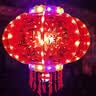 琉弦笙 灯笼大门挂的2026 新年装饰春节马年七彩水晶led走马旋转灯笼 福球55cm直径【一对】 实拍图