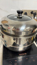 苏泊尔SUPOR 蒸锅真味鲜不锈钢双层复底28cm蒸鱼锅加高锅盖蒸笼EZ28BS04 实拍图