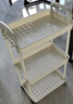 金隆兴小推车置物架婴儿用品零食架卧室厨房浴室不锈钢可移动3层收纳架 实拍图