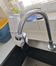 康佳（KONKA）净水器水龙头 厨房家用自来水过滤器 阻水垢除余氯 可视化双出水可清洗滤芯 KPW-LT02 一机1芯 实拍图